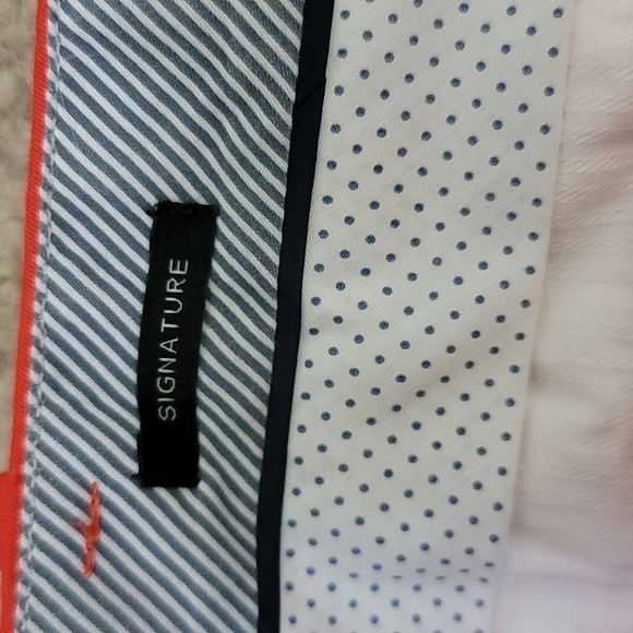 Talbots | Signature Red-Orange Cropped Straight Leg Pants Size 10 - Picture 5 of 6